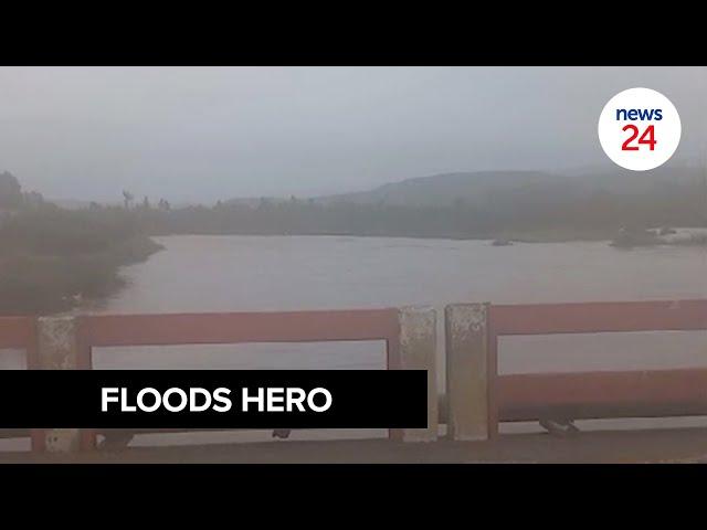 WATCH | Eastern Cape hero spent hours trying to save a man clinging to a tree during the floods.