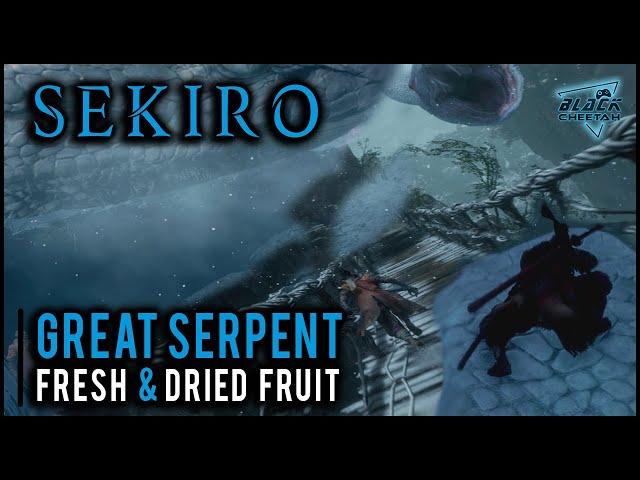 Great Serpent Encounters | How to get Fresh and Dried Serpent Viscera | Sekiro: Shadows Die Twice