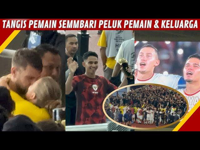 AFTER MATCH‼️PESTA KEMENANGAN DENGAN TANGIS PARA PEMAIN TIMNAS INDONESIA