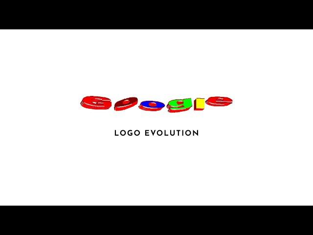 Google Logo Evolution from 1996 to 2020