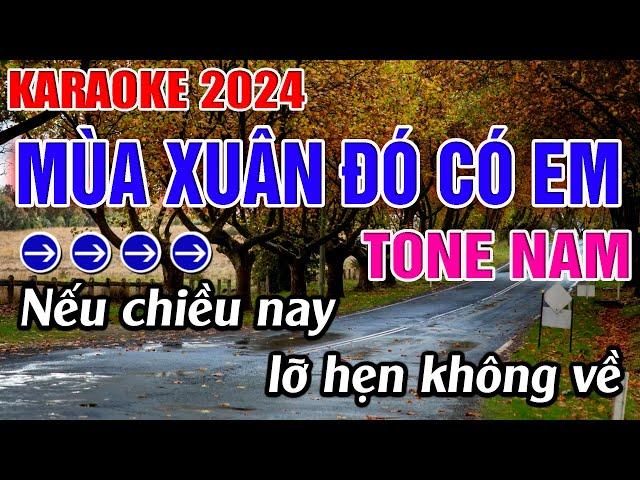 Mùa Xuân Đó Có Em Karaoke Tone Nam Karaoke Đăng Khôi