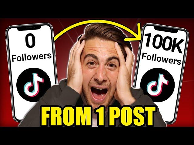 How To BLOW UP On TikTok FAST As a SMALL ACCOUNT (get more followers)