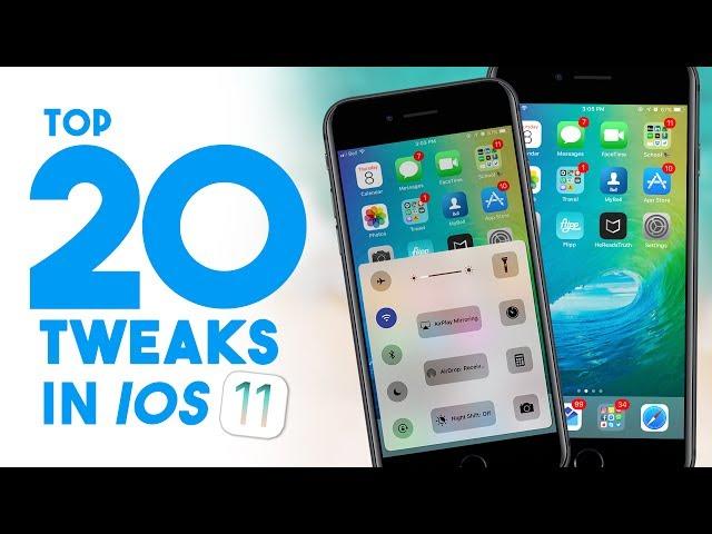 Top 20 Jailbreak Tweaks Found in iOS 11!