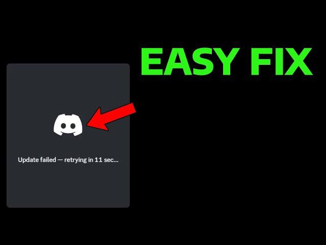 How To Fix Discord Update Failed 2024