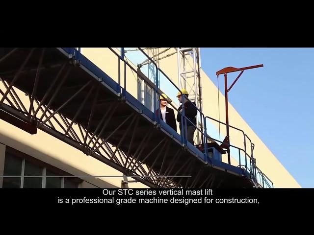 SHENXI Mast climbing working platform introduction