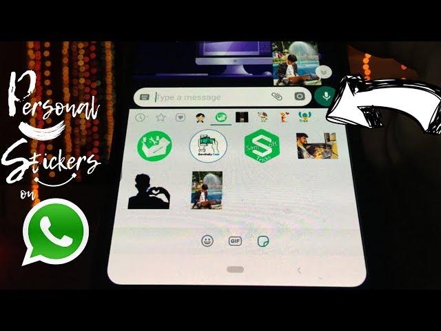 How to Create Personal Stickers on WhatsApp!