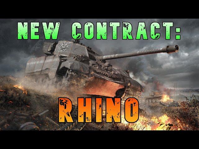 New Premium Contract: Rhino ll Wot Console - World of Tanks Modern Armour