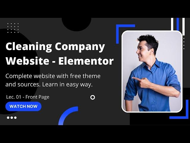 How to create Cleaning Company Website in WordPress - Complete Tutorial | Learn WordPress