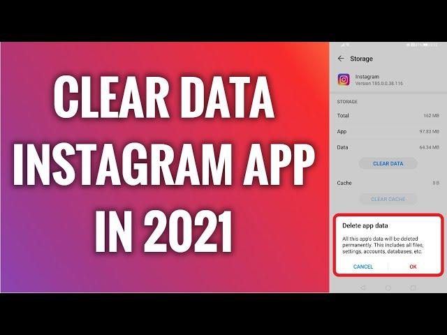 How To Clear Data On Instagram App In 2022