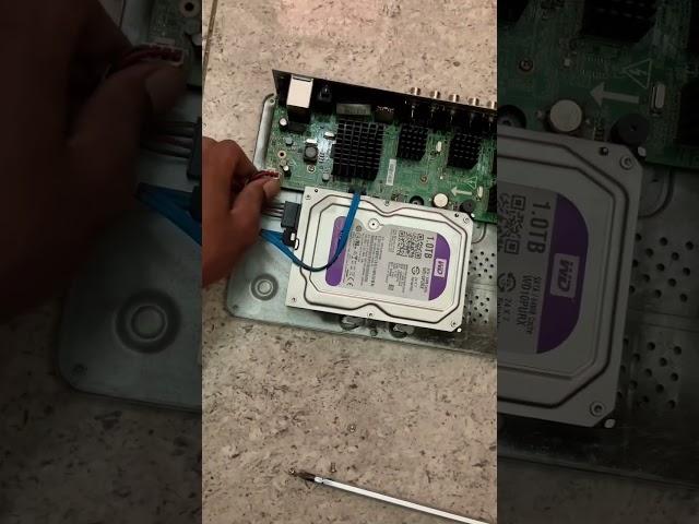 #hikvision #dvr Hard disk installation #yuotubeshorts #tiktok #viralvideo #trending #shorts 