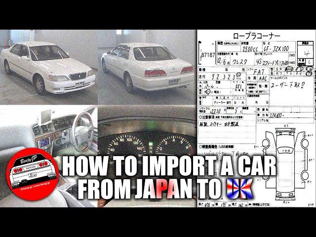 How to Import a Car from Japan to UK - BENJY.JP