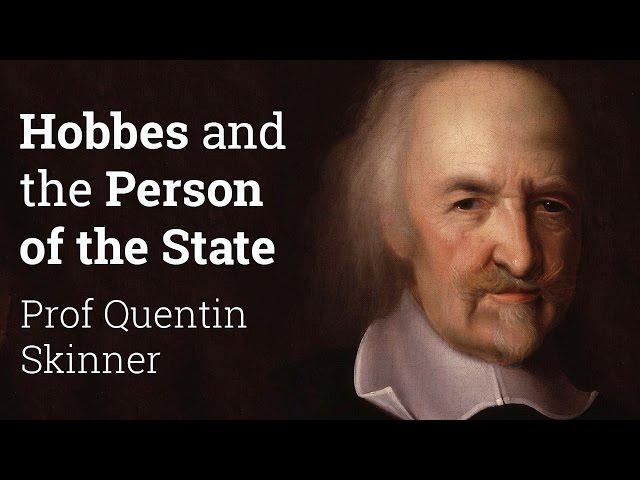 Hobbes and the Person of the State | Professor Quentin Skinner