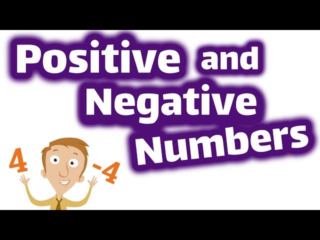 Positive and Negative Numbers for Kids | Homeschool Pop