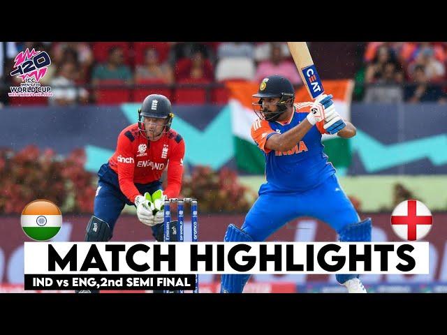 India vs England ICC T20 World Cup 2024 Match Highlights | IND Vs ENG Highlights