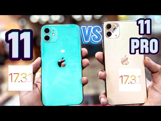 iPhone 11 vs iPhone 11 pro comparison in 2024 Boot up and Apps loading test in 2024 #apple #iphone