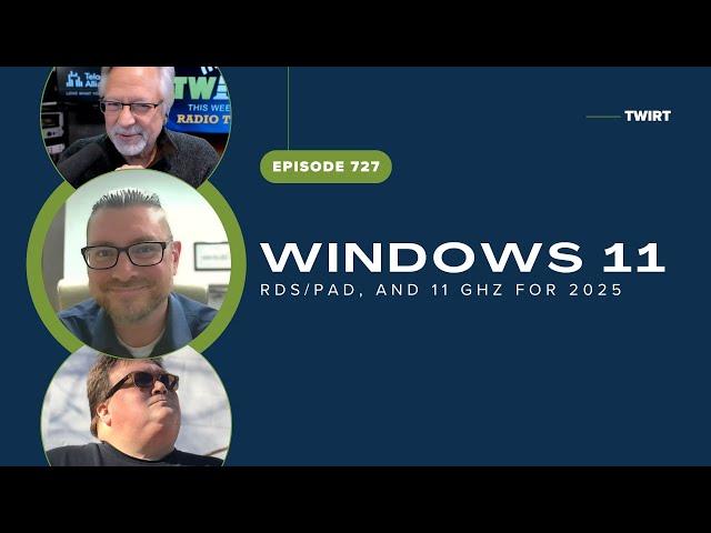 Windows 11, RDS/PAD, and 11 GHz for 2025 with Jeff McGinley - TWiRT Ep. 727