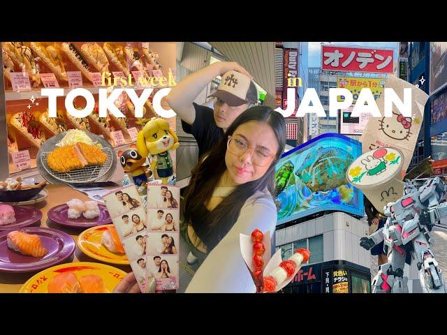 japan vlog   exploring tokyo, what i eat, lots of shopping, sanrio stores & muscle girl bar 