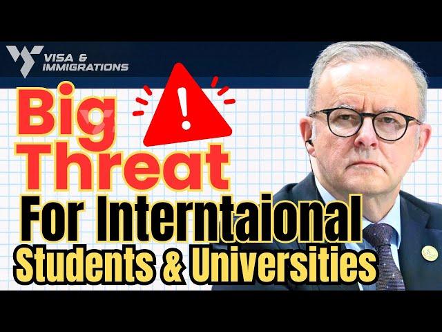 Big threat for International students  in Australia | Australia Immigration News 2024