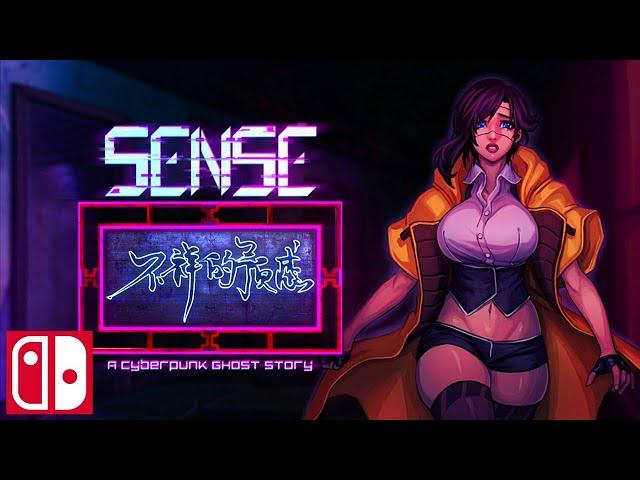 Sense - A Cyberpunk Ghost Story Trailer || Nintendo Switch