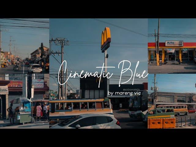 CINEMATIC BLUE | Free Lightroom Mobile Presets Tutorial 2021 | FREE DNG | Mareng vic