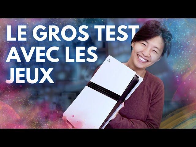 La PS5 pro testée avec plein de jeux, regard technique et expérience de jeu