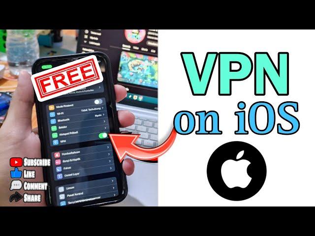 HOW TO ADD VPN ON IPHONE WITHOUT APPLICATION FREE 2024