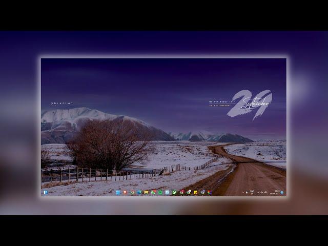 Try This DARK minimal theme for PC/Laptop | Windows 11 theme