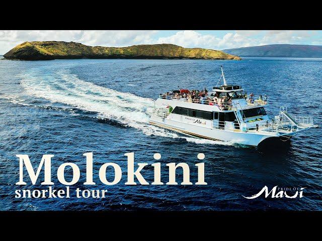 Maui Snorkeling at Molokini. Pride of Maui Snorkeling Boat Tours