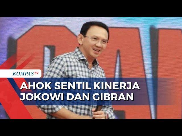 Ahok Kritik Jokowi, Luhut : Yang Bilang Jokowi Nggak Bisa Kerja, Lihat dengan Kepalanya Ini