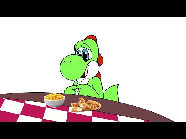 yoshi // Macaroni with the chicken strips // reanimated 2023