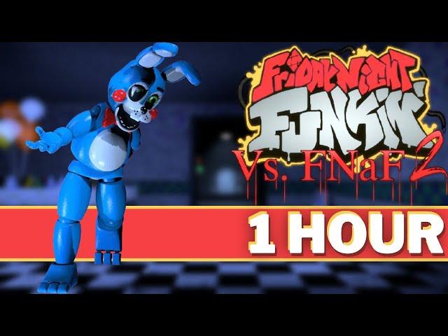 HOP TO IT - FNF 1 HOUR Songs (VS Five Nights at Freddy's 2 Toy Chica Foxy Bonnie FNAF 2)