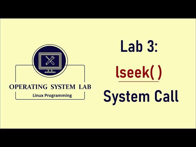 lseek System Call Program in Linux