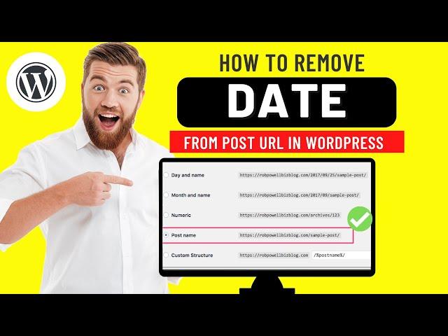 How to Remove Date From WordPress Post URL