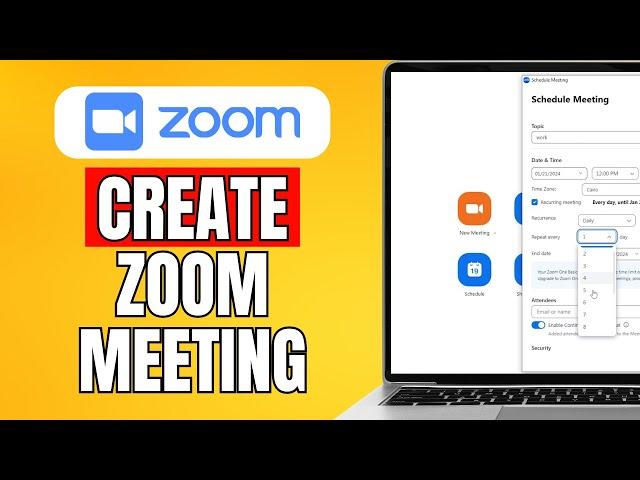 How To Create A Zoom Meeting Link And Invite Others (2024) Quick Guide