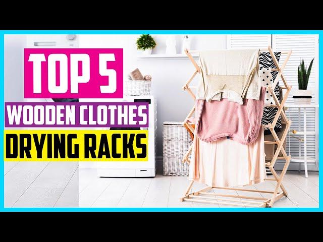 Top 5 Best Wooden Clothes Drying Racks In 2024 – Reviews and Buying Guide