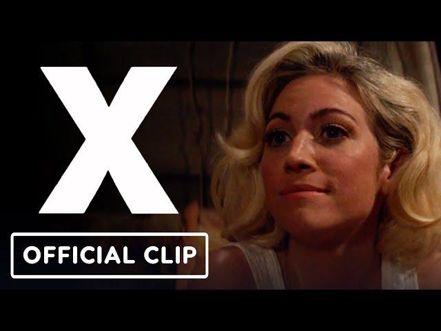 X - Exclusive Official Clip (2022) Brittany Snow, Jenna Ortega, Kid Cudi