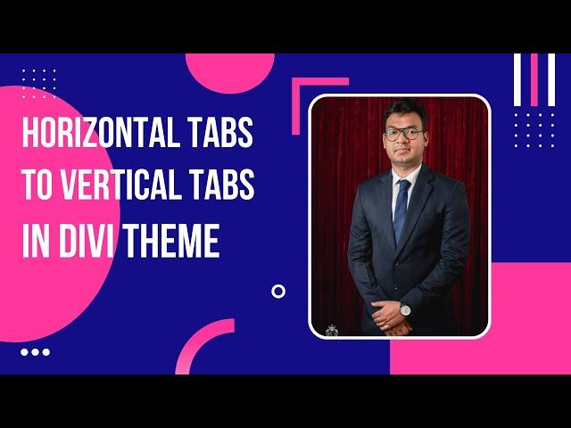 How to Create Vertical Tabs in Divi Theme