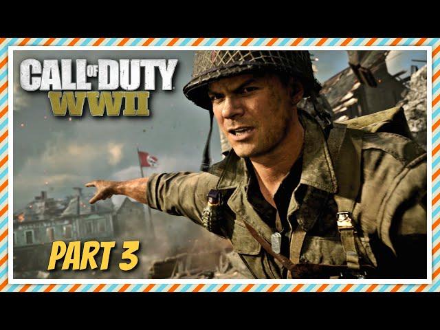 CALL OF DUTY: World War 2 | Stronghold | 4K 60FPS Ultra Realistic Graphics Gameplay | Part 3