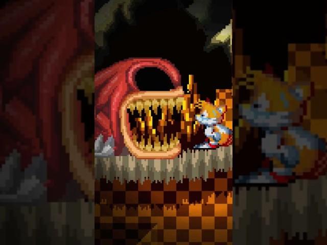 MOST DISTURBING TAILS SCENE IN A SONIC.EXE GAME! #shorts #sonicexe #exe #sonic #horror #luigikid