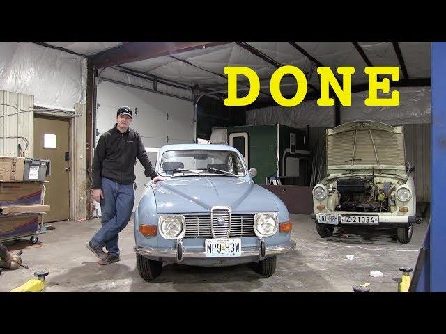 The Saab 96 Two Barrel Project is Done (for now)