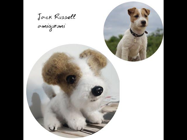 Perrito Jack Russell amigurumi tutorial 1parte