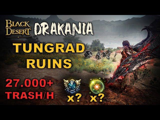  BDO | Tungrad Ruins After BSR Changes Drakania Awakening | Combo Addons | 27.000+ Lv2 | 10 Events