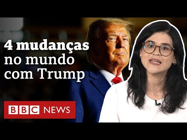 Eleições EUA 2024: 4 formas como 2° mandato de Trump pode mudar o mundo