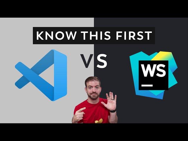 VS Code vs Webstorm - 5 Things You NEED to Know!