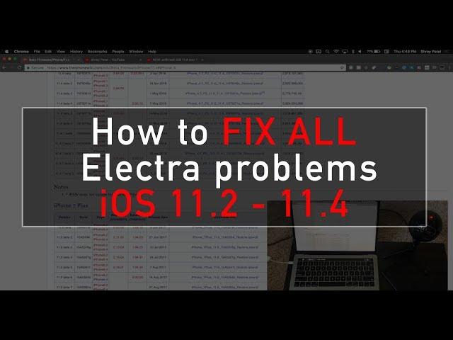 How to fix ALL electra jailbreak errors [ missing cydia, 1/3, 2/3, rootfs, Exploit Errors, Reboot]