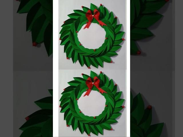 DIY Christmas Wreath | Christmas Decoration Ideas #viral #trending #christmasdecor #wreathmaking