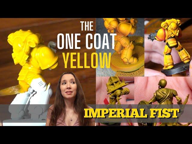Imperial Fist - Yellow Contrast Paint Review