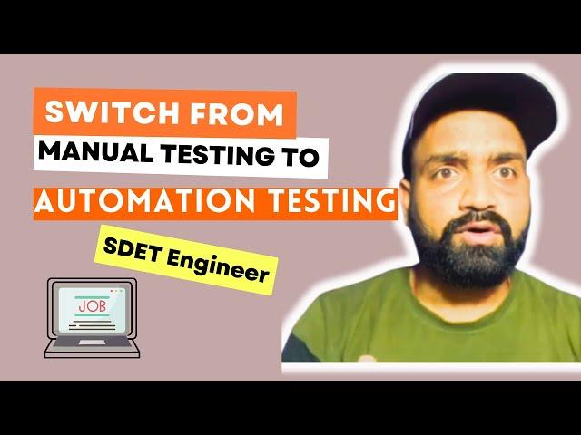 Best way to switch from "Manual Testing to Selenium Automation Testing"  for beginners | 2023