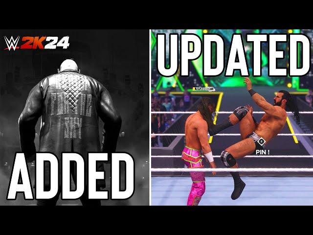 WWE 2K24: 15 Insane New Secret Updates That Just Got Added To The Game