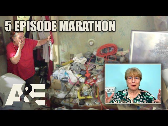 Hoarders Full Episode MARATHON - Binge Them w/ Dorothy the Organizer! Part 8 | A&E